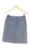 Vorschaubild 1 von Damen A-Linienrock 34/XS Blau Gestreift Klassisch Preppy