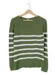 Vorschaubild 1 von UNI QLO Feinstrickpullover khaki Größe 36