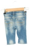 Vorschaubild 2 von MINI Kinder Destroyed Jeans Gr. 62 Blau Casual Denim Hose