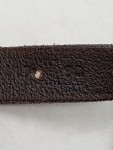 Vorschaubild 4 von Fausto colato Ledergürtel schwarz Größe 90