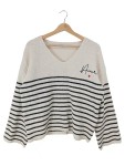 Vorschaubild 1 von Effeny V-Ausschnitt-Pullover weiß One Size