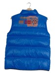 Vorschaubild 2 von Steppweste Kinder Gr. 164 Blau Polyester Uni Sportlich Ärmellos