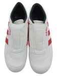 Vorschaubild 2 von Sportschuhe Damen Gr. 40 Weiß Lederimitat Slip-On Sportlich Taekwondo