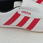Vorschaubild 4 von Sportschuhe Damen Gr. 40 Weiß Lederimitat Slip-On Sportlich Taekwondo