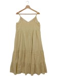 Vorschaubild 2 von Uniqlo Sommerkleider sandbraun Größe 38