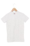 Vorschaubild 2 von Kinder T-Shirt Gr. 164 Grau Logo-Print US Flagge Kurzarm