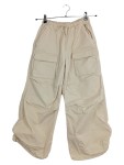 Vorschaubild 1 von Cargohose Kinder Gr. 152 Beige Baumwolle Uni Casual Freizeit Applikationen