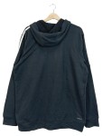 Vorschaubild 2 von Sweatjacke Herren Schwarz Gr. 54/XL Polyester Streifen Sportlich Langarm