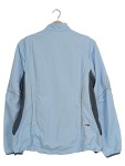 Vorschaubild 2 von Trainingsjacke Damen Gr. 40/L Blau Polyester Uni Sportlich Langarm Logo