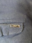 Vorschaubild 3 von Stoffhose Herren Blau Gr. W33/48/M Baumwolle Uni Casual Logo L29