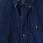 Vorschaubild 4 von Freizeithemd Herren Gr. 46/S Blau Baumwolle Uni Casual Langarm