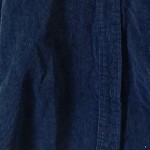 Vorschaubild 5 von Freizeithemd Herren Gr. 46/S Blau Baumwolle Uni Casual Langarm