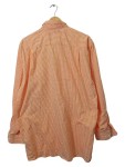 Vorschaubild 2 von Freizeithemd Herren Orange Gr. 44/XXL Baumwolle Kariert Casual