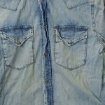 Vorschaubild 4 von Jeanskleid Damen Gr. 36/S Blau Baumwolle Uni Casual Freizeit Knopfleiste