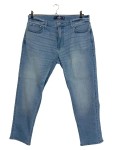 Vorschaubild 1 von Tapered Jeans Herren Gr. W36/52/L Blau Baumwolle Uni Casual Freizeit
