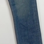 Vorschaubild 4 von Jeans Straight Leg Herren Blau Gr. W28/44/XS Baumwolle Uni L34