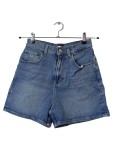 Vorschaubild 1 von Shorts Damen Gr. W25/34/XS Blau Baumwolle Uni Casual Freizeit