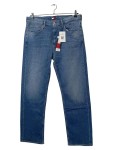 Vorschaubild 1 von Straight Leg Herren Gr. W33/50/M Blau Baumwolle Uni Casual L34