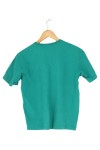 Vorschaubild 2 von Herren T-Shirt Gr. S/44 Türkis Basic Casual Baumwolle