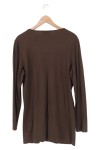 Vorschaubild 2 von Langarmshirt Damen 42/M Braun Casual Elegant Baumwolle