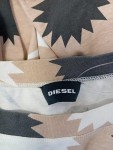 Vorschaubild 3 von T-Shirt Damen Beige Gr. 40/L Baumwolle Sterne Casual Kurzarm Freizeit
