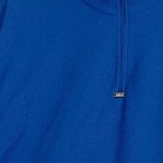 Vorschaubild 4 von Fleecepullover Herren Gr. 50/M Blau Polyester Uni Sportlich Langarm