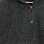 Vorschaubild 4 von Fleecepullover Herren Gr. 52/L Grau Polyester Meliert Sportlich Langarm