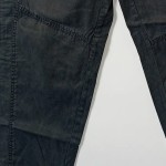 Vorschaubild 5 von Cargohose Damen Schwarz Gr. W27/34/XS Baumwolle Uni Casual Freizeit