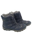 Vorschaubild 1 von Outdoorschuhe Herren Gr. 42 Blau Synthetik Schnürung Uni Herbst/Winter