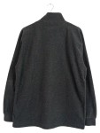 Vorschaubild 2 von Fleecepullover Herren Gr. 52/L Grau Polyester Meliert Sportlich Langarm