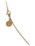 Vorschaubild 1 von Kette mit Anhänger Damen Gold Edelstahl Uni Modern Perlen Freizeit