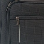 Vorschaubild 4 von Reisetasche Bordtasche Handgepäck Flugumhänger Herren Schwarz Kariert