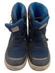 Vorschaubild 2 von Schneestiefel Kinder Gr. 31 Blau Synthetik Zugbandverschluss Outdoor Uni