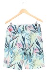 Vorschaubild 2 von Herren Badeshorts Gr. 46/S Türkis Floral Muster Casual