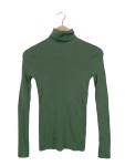 Vorschaubild 1 von UNI QLO Rollkragenpullover khaki Größe 36