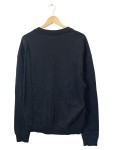 Vorschaubild 2 von Sweatshirt Herren Schwarz Gr. 52/L Baumwolle Logo-Print Streetwear