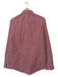 Vorschaubild 2 von Freizeithemd Herren Gr. 46/S Rot Baumwolle Gepunktet Casual Langarm