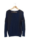 Vorschaubild 1 von Diesel Feinstrickpullover dunkelblau Größe 34