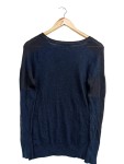 Vorschaubild 2 von Diesel Feinstrickpullover dunkelblau Größe 34