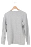 Vorschaubild 2 von Damen Strickjacke Grau Gr. 32/XXS Casual Langarm