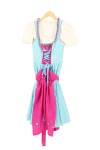 Vorschaubild 1 von Damen Dirndl Trachtenkleid Gr. 34 Blau Kariert Klassisch Vintage