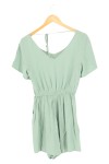 Vorschaubild 2 von Damen Jumpsuit Gr. 32/XS Grün Casual Boho Playsuit Sommer