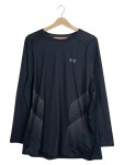 Vorschaubild 1 von Langarmshirt Herren Schwarz Gr. 54/XL Polyester Uni Sportlich Logo