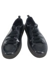 Vorschaubild 2 von Damen Schnürschuhe Gr. 35 Schwarz Lack-Optik Modisch Urban