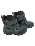 Vorschaubild 1 von Schneestiefel Kinder Gr. 26 Blau Leder Klettverschluss Outdoor Freizeit Uni