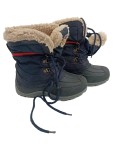 Vorschaubild 1 von Schneestiefel Kinder Gr. 30 Blau Synthetik Schnürung Outdoor Freizeit Uni