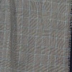 Vorschaubild 4 von Faltenrock Damen Grau Gr. 42/XL Wolle Kariert Elegant Business Fransen