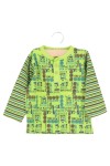 Vorschaubild 1 von Kinder Langarmshirt Gr. 80 Mehrfarbig Racing Streifen