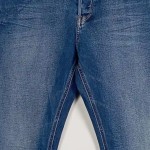 Vorschaubild 4 von Jeans Straight Leg Herren Gr. W29/46/S Blau Baumwolle Uni Casual Logo