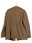 Vorschaubild 2 von Übergangsjacke Herren Braun Gr. 50/M Wolle Uni Vintage Langarm Freizeit